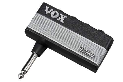 Vox amPlug 3 Plug-in Headphone Amplifier with Built-in Stereo Effects and Volume Control (US Silver)