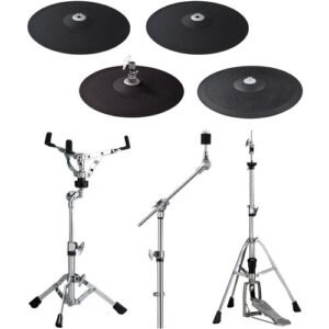 Yamaha DTC10 Cymbal Pad and Hardware Set for DTX10 Series Electronic Drums Yamaha DTC10 Cymbal Pad and Hardware Set for DTX10 Series Electronic Drums