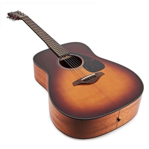 Yamaha FG800J SDB Solid Spruce Top Dreadnought Acoustic Guitar - Sand Burst