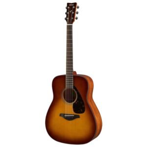 Yamaha FG800J SDB Solid Spruce Top Dreadnought Acoustic Guitar - Sand Burst