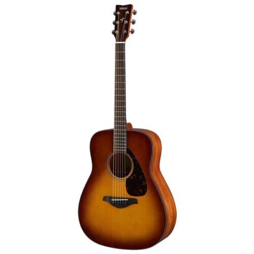 Yamaha FG800J SDB Solid Spruce Top Dreadnought Acoustic Guitar - Sand Burst