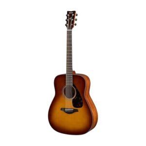 Yamaha FG800J SDB Solid Spruce Top Dreadnought Acoustic Guitar - Sand Burst