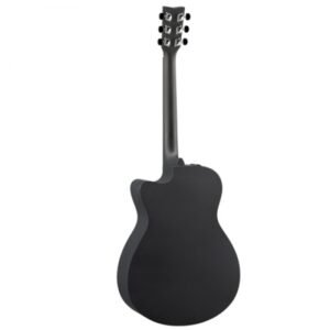 Yamaha FSX80C Concert Body Cutaway Acoustic-Electric Guitar - Black