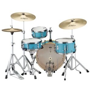 Yamaha SBP0F4H Stage Custom Hip Acoustic Drum Kit With Hardware - Matte Surf Green