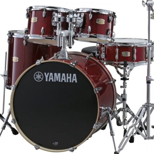 Yamaha SBP2F5 Stage Custom Birch 5-Piece Acoustic Drum Kit With Hardware - Cranberry Red