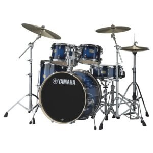 Yamaha SBP2F5 Stage Custom Birch 5-Piece Acoustic Drum Kit With Hardware - Deep Blue Sunburst