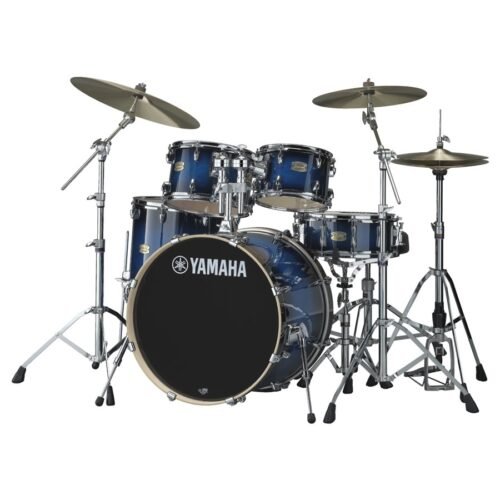 Yamaha SBP2F5 Stage Custom Birch 5-Piece Acoustic Drum Kit With Hardware - Deep Blue Sunburst