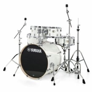 Yamaha SBP2F5 Stage Custom Birch 5-Piece Acoustic Drum Kit With Hardware - Pure White