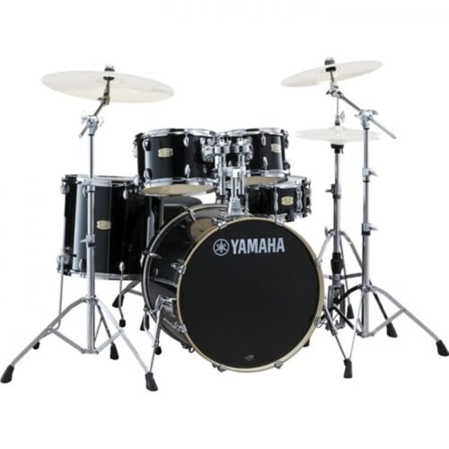 Yamaha SBP2F5 Stage Custom Birch 5-Piece Acoustic Drum Kit With Hardware - Raven Black