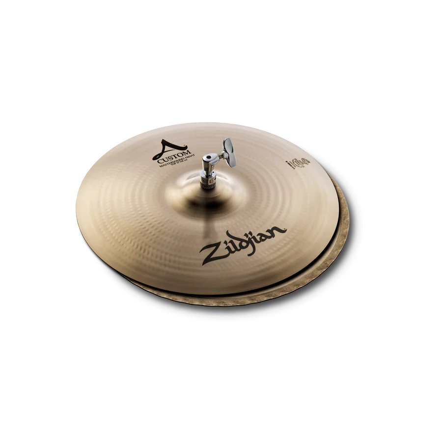 Zildjian Cymbals, 15" A CUSTOM MASTERSOUND PAIR HI HAT A20553