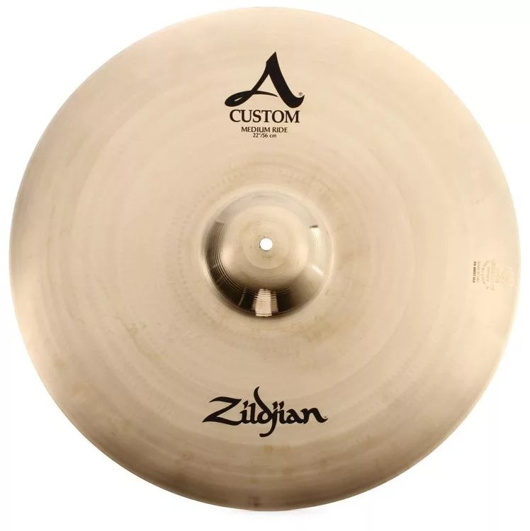Zildjian Cymbals, 22" A CUSTOM MEDIUM RIDE A20523
