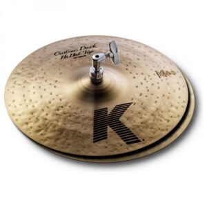Zildjian Cymbals, K0940 13" K Custom Dark HiHat Pair