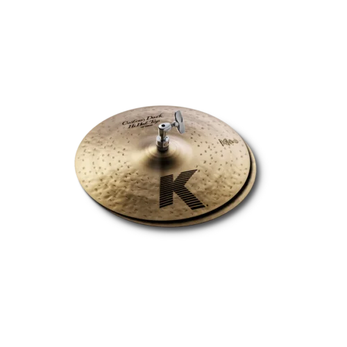 Zildjian Cymbals, K0943 14" K CUSTOM DARK HI HAT PAIR
