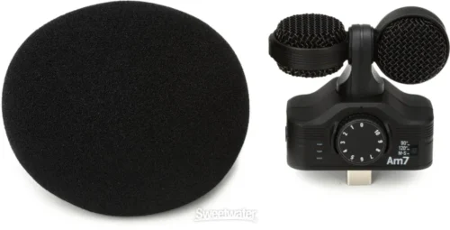 Zoom Am7 Professional Stereo Microphone (1) Zoom Am7 Professional Stereo Microphone