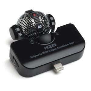 Zoom IQ5 Professional Stereo Microphone - Black