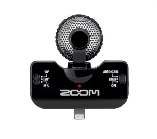 Zoom IQ5 Professional Stereo Microphone - Black