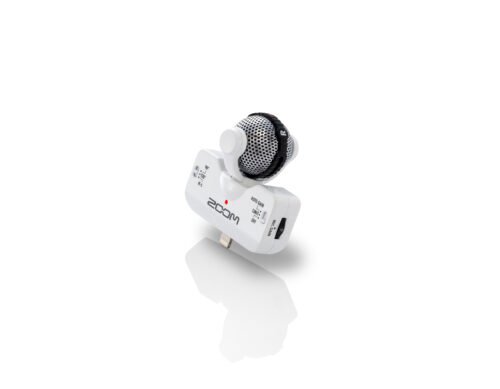 Zoom IQ5 Professional Stereo Microphone - White (2) Zoom IQ5 Professional Stereo Microphone - White