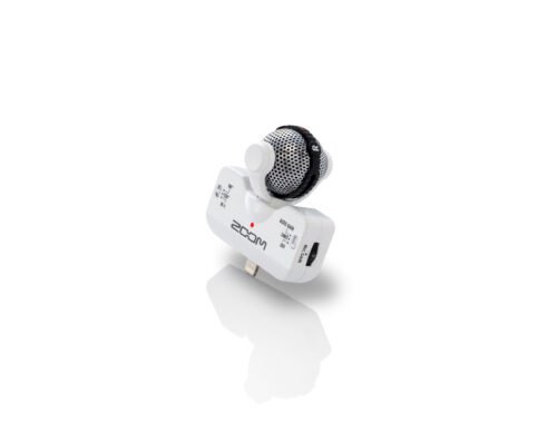 Zoom IQ5 Professional Stereo Microphone - White (2) Zoom IQ5 Professional Stereo Microphone - White