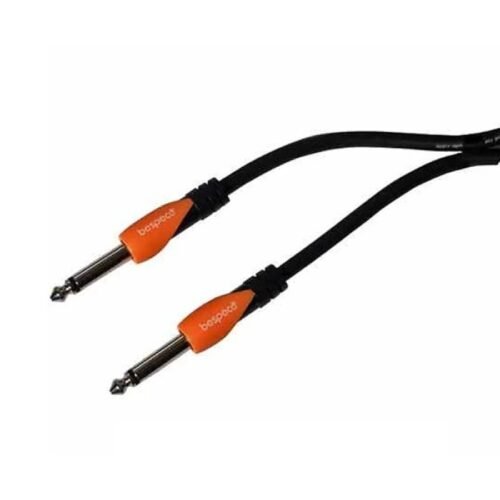 Bespeco SLJJ300 TS Mono To TS Mono 6.3mm 3 MTR Instrument Cable
