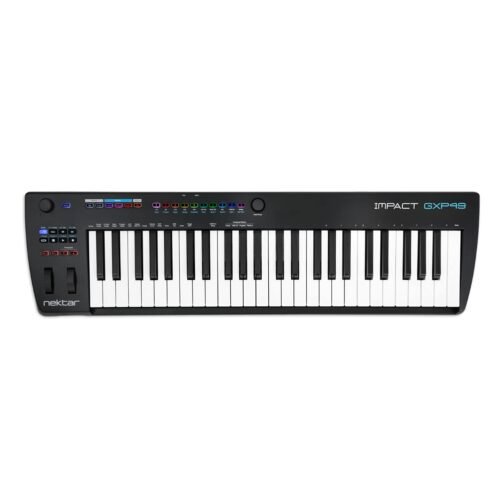 Nektar Impact GXP49 Full-Sized Semi-Weighted USB Midi Keyboard Controller with Velocity and Aftertouch Nektar Impact GXP49 Full-Sized Semi-Weighted USB Midi Keyboard Controller with Velocity and Aftertouch