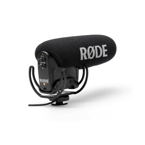 Rode Vmpr Videomic Pro R with Rycote Lyre Shock Mount, Black - Wired Rode Vmpr Videomic Pro R with Rycote Lyre Shock Mount, Black - Wired