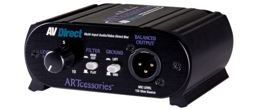 ART Pro Audio AV DIRECT Multi-Input Direct Box