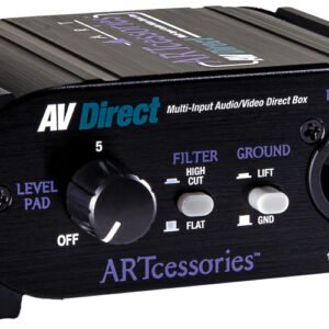 ART Pro Audio AV DIRECT Multi-Input Direct Box