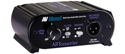 ART Pro Audio AV DIRECT Multi-Input Direct Box