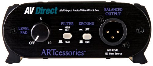 ART Pro Audio AV DIRECT Multi-Input Direct Box