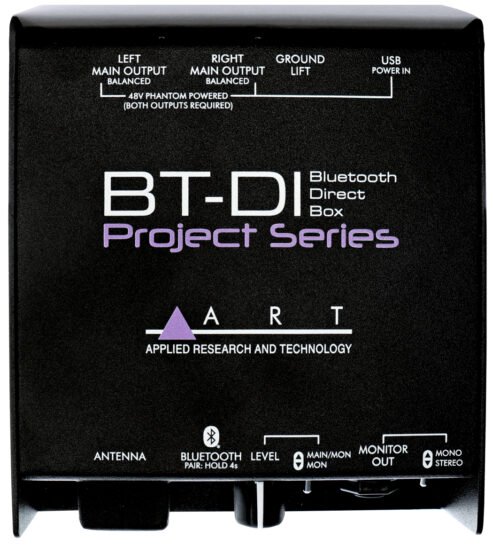 ART Pro Audio BT-DI Bluetooth® Direct Box ART Pro Audio BT-DI Bluetooth® Direct Box