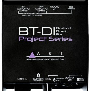 ART Pro Audio BT-DI Bluetooth® Direct Box (4) ART Pro Audio BT-DI Bluetooth® Direct Box
