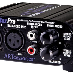 ART Pro Audio CleanBox Pro Balanced / Unbalanced Level Convertor