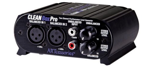 ART Pro Audio CleanBox Pro Balanced / Unbalanced Level Convertor