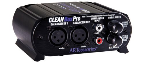 ART Pro Audio CleanBox Pro Balanced / Unbalanced Level Convertor