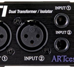 ART Pro Audio DTI Dual Transformer Isolator (4) ART Pro Audio DTI Dual Transformer / Isolator