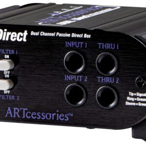 ART Pro Audio DualZDirect 2-Channel Passive Direct Box