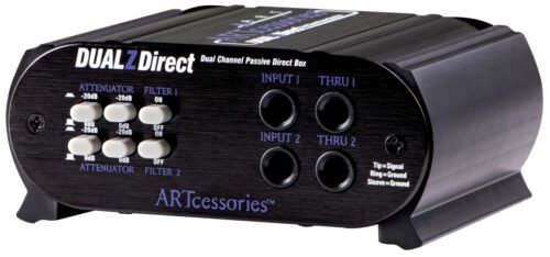 ART Pro Audio DualZDirect 2-Channel Passive Direct Box