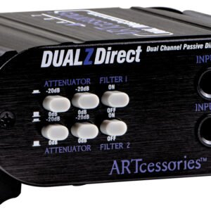 ART Pro Audio DualZDirect 2-Channel Passive Direct Box