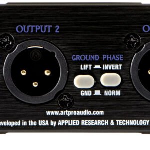 ART Pro Audio DualZDirect 2-Channel Passive Direct Box