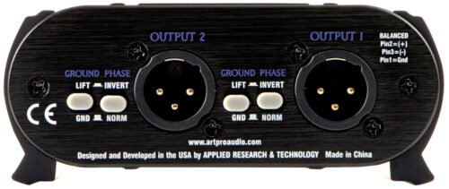 ART Pro Audio DualZDirect 2-Channel Passive Direct Box