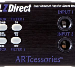 ART Pro Audio DualZDirect 2-Channel Passive Direct Box