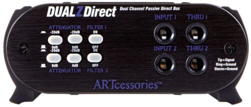 ART Pro Audio DualZDirect 2-Channel Passive Direct Box
