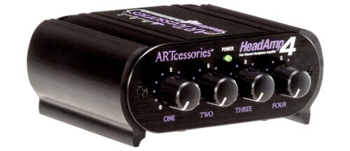 ART Pro Audio HEADAMP 4 4-Channel Headphone Amplifier