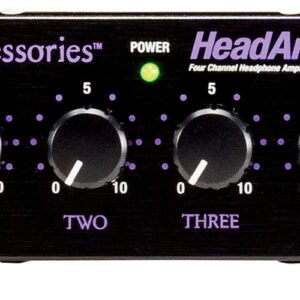 ART Pro Audio HEADAMP 4 4-Channel Headphone Amplifier
