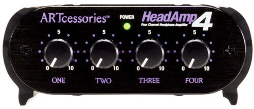 ART Pro Audio HEADAMP 4 4-Channel Headphone Amplifier