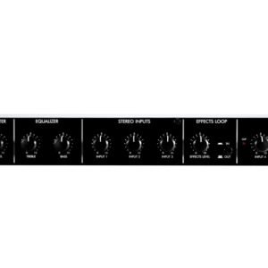 ART Pro Audio MX622 6-Channel Stereo Mixer with EQ & Effects Loops