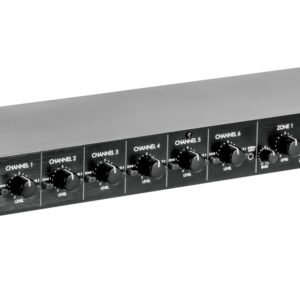 ART Pro Audio MX624 6-Channel Rackmount Zone Mixer (3) ART Pro Audio MX624 6-Channel Rackmount Zone Mixer