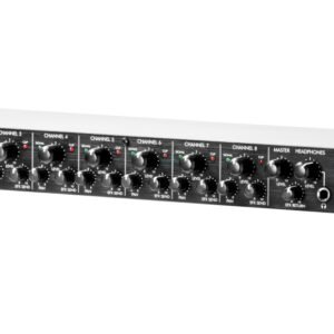 ART Pro Audio MX822 8 Channel Stereo Rackmount Mixer
