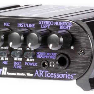 ART Pro Audio MYMONITOR II Personal Headphone Monitor Mixer