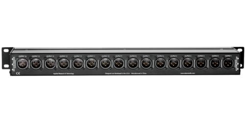 ART Pro Audio P16 16-Channel Balanced XLR Patchbay